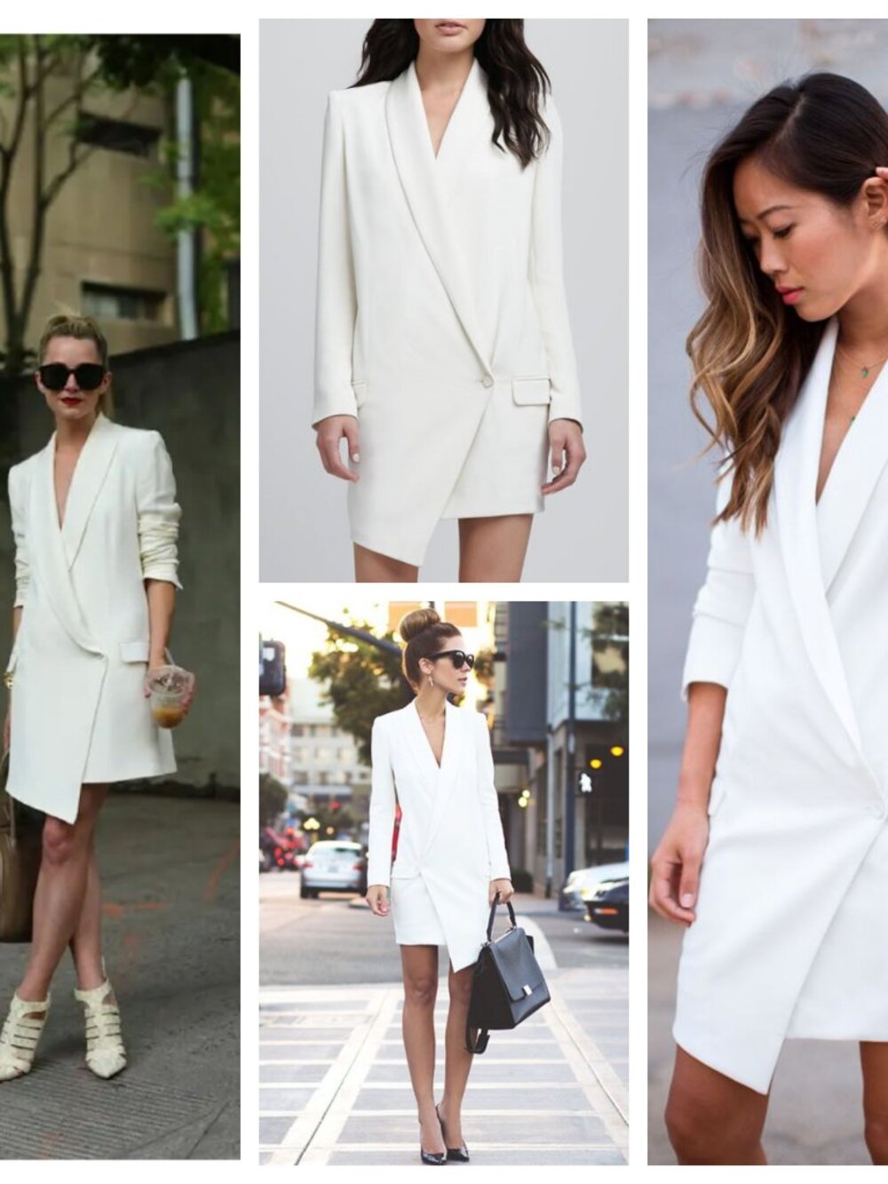 Haute Hippie Tuxedo Blazer Dress